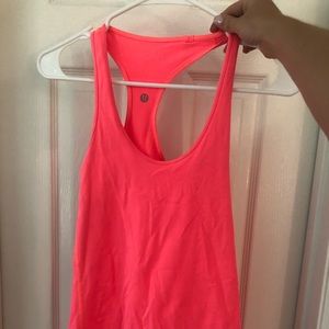 Lulu Lemon cool Razorback Tank size 6